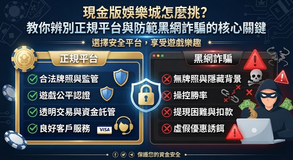 教你辨別正規平台與防範黑網詐騙的核心關鍵