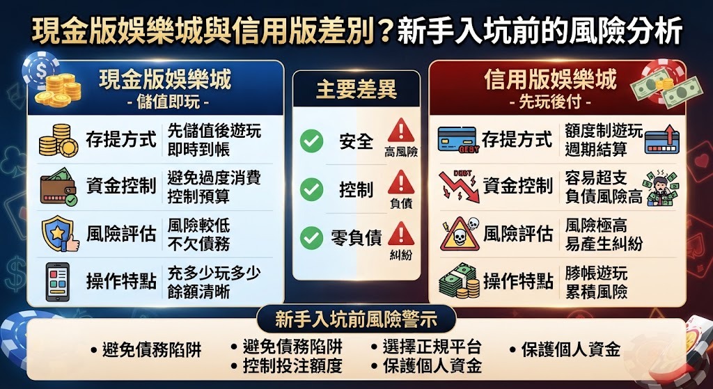!立即了解如何辨識安全現金版,遠離信用版高額欠款危機